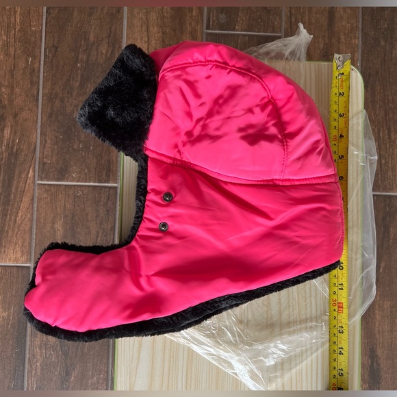 (NWOT) Winter Aviator Hat Trapper Fur Hat with Mask - Picture 7 of 8